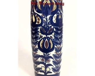 Lot 22 all Aluminia ROYAL COPENHAGEN Vase. Nils Thorsson desig
