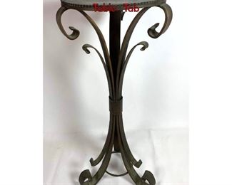 Lot 74 Decorator Italian Style Fern Stand Pedestal Table. Tab