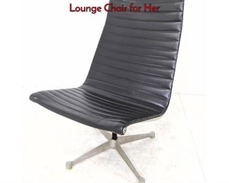 Lot 77 Charles Ray Eames Aluminum Group Lounge Chair for Her