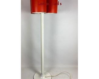 Lot 93 Op Art Neal Small for Nessen 3 Shade Floor Lamp. Red s