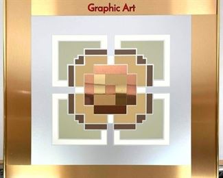 Lot 121 Artist for Greg Copeland Metal And Printed Graphic Art