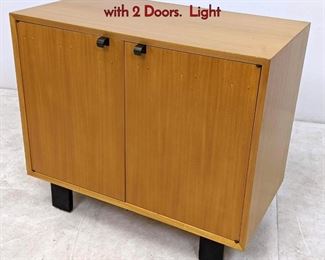Lot 122 GEORGE NELSON Herman Miller Server with 2 Doors. Light