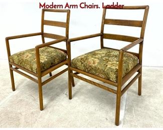 Lot 183 Pr ROBSJOHN GIBBINGS American Modern Arm Chairs. Ladder