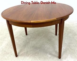 Lot 234 HENNING KJAERNULF for HS MOBLER Dining Table. Danish Mo