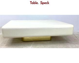Lot 250 Large Karl Springer Style Coffee Cocktail Table. Speck