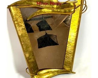 Lot 264 Nice Austrian Hagenauer Style Small Wall Mirror. Nicely