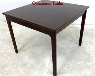 Lot 465 Ole Wanscher Danish Modern Side Occasional Table.
