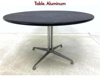 Lot 468 Herman Miller Slate Top Coffee Cocktail Table. Aluminum