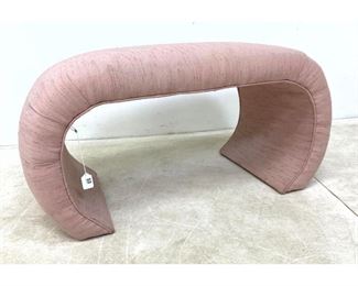 Lot 513 Decorator Rolled End Bench Stool.