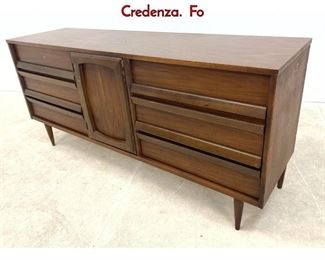 Lot 635 Bassett American Modern Low Chest Dresser Credenza. Fo