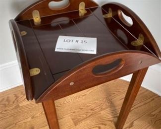 Butlers Table 18” square 2’ tall 