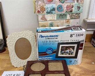photo boxes and lenox frame