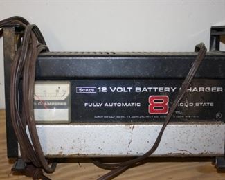 #99 Sears 12v  Battery Charger.  Working condition   