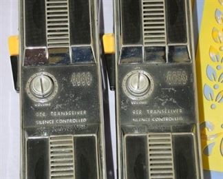 #6  Pair of Vintage Ross Walkie Talkies.  Good Condition 
