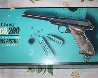 #5 Daisy CO 200 Gas Pistol.  Like new condition.  