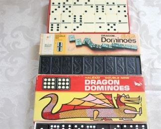 #13  3 sets of Vintage Dominoes                                   