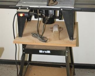 #92   Craftsman Router Table with Fence on Hirsh Stand         