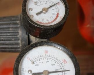 Holding pressure at 135 psi