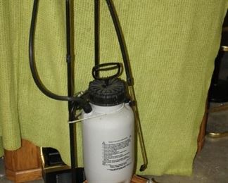 #115  Sprayer on Hand made Cart             
