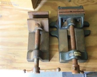 #121  Pair Old  Sears Vices   