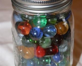 117b.  Approximately 120   Vintage Marbles      