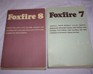 8b.   Foxfire 7 and Foxfire 8       