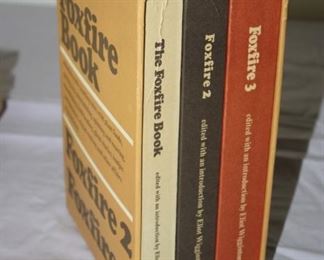 #8a. The original Foxfire Book, with Foxfire 2, and Foxfire 3    
