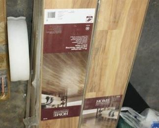 10 Cases of Laminate flooring,  Free Floating 
