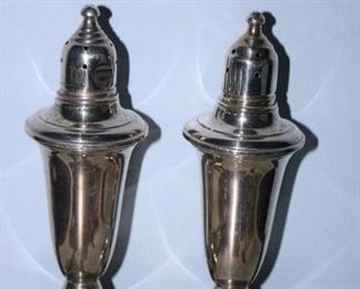 Sterling Silver Salt & Pepper Shakers