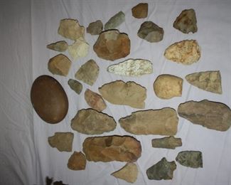Indian Artifacts, Arrowheads