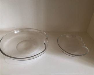 $75 2 Glass Tiffany Bowls by Elsa Peretti 