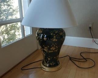 $50 Pair of Large Asian Style Lamps 