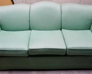$75 Pastel Green Sofa 