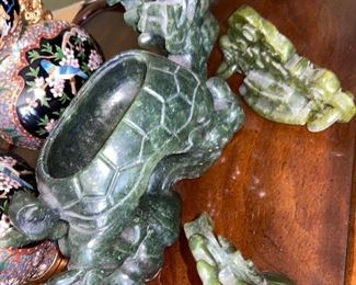 5”x8” foo jade / jadeite no top $100
