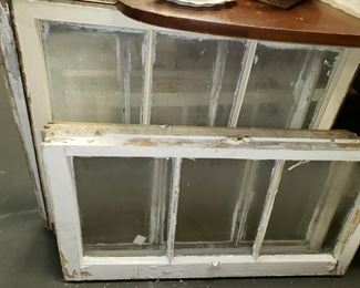 Vintage Windows-$20 each 
Broken glass Windows-$12 each