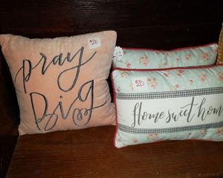 New Pillows-$20 each