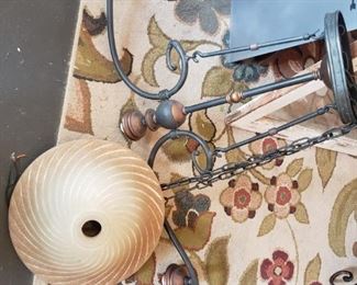 3 lights chandelier-$100