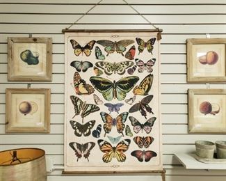 Butterfly Wall Hanger-$56
Fruit Pictures-$11 each SOLD