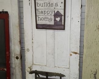 Vintage Door with knob-$40
Vintage Sled-$40
Sign-$22