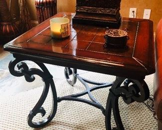 Hooker Furniture end table $225.00 measuring 28 inches square 24.5 inches tall