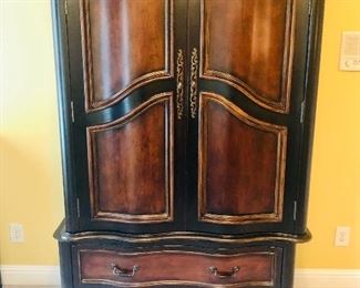 Beautiful Armoire (2pcs for easier moving ;) $325.00 measuring 84 inches tall x 45.5 inches wide x 21 inches deep