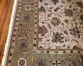 100% Wool Pile Area Rug Approx. 9’x12' priced @ $994 Handmade in India