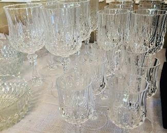 22pcs Crystal D'arques priced @ $52.00 for the SET