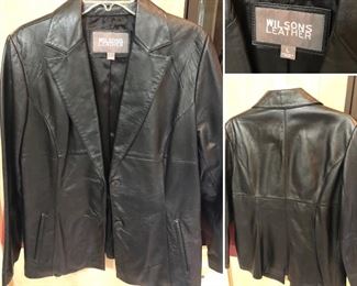 Women's leather jacket $95.00