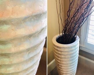 Extra large decorative vase 35 inches tall including decorative sticks $95.00