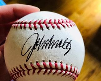 John Smoltz signed baseball $30.00