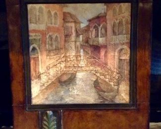 Metal picture of Venice Italy $48.00