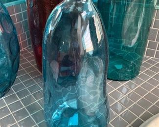 Glass bottle, $15