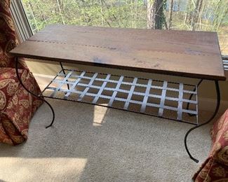 Reclaimed wood table, $150
