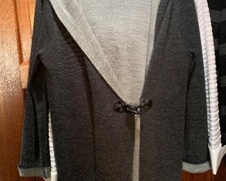 Ellen Tracy, sweater jacket, $30